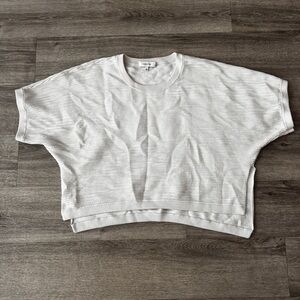 Aritzia Babaton white Knit Top